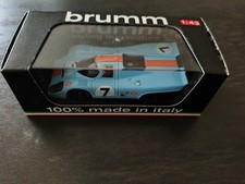 Porsche 917 K Monza 1970 n° 7 JWA Gulf 1/43 Brumm R219 Vainqueur
