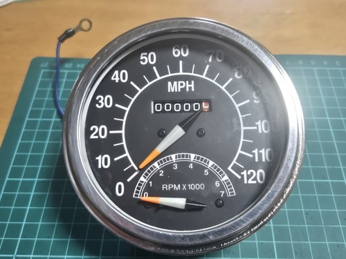 Harley davidson mile display - mile,