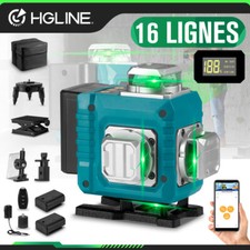 Niveau Laser Vert 360° 4D 16
