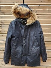 (E096 791) Sandro Men Parka Chasse S