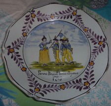 Assiette révolutionnaire en