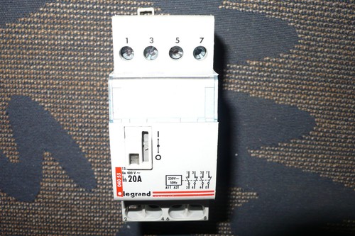 Contacteur tetrapolaire 20a - contacteur,