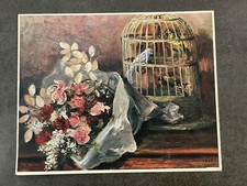 Affiche lithographie litho - affiche,