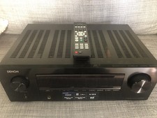 AMPLI HOME CINÉMA DENON AVR-X250 BT COMME NEUF +ACCESSOIRES.