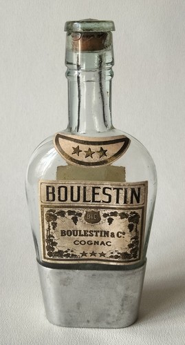 Mignonette flasque vide cognac - flasque,