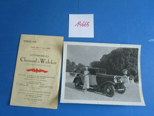14665 chenard walcker - n°14665,