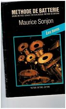 METHODE DE BATTERIE" LES TOMS " PAR MAURICE SONJON
