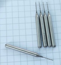 5x TCT UC0.65X8.0 foret perçage PCB Diam 0.65mm Long 8.0 Queue 3.175mm. Lot de 5