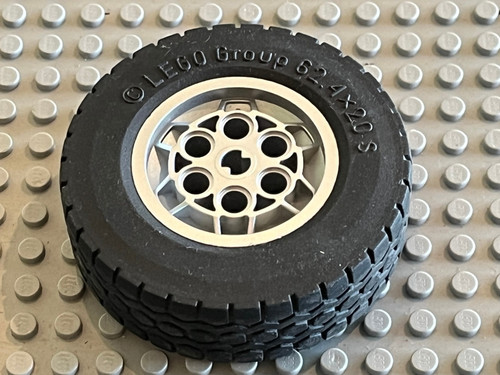 Roue lego technic metallic - roue,