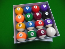 Boules de billard, billes