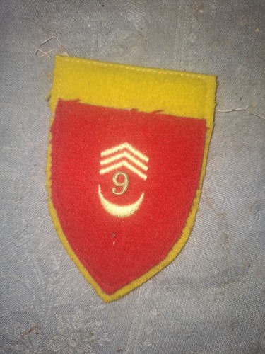 Rare insigne losange - insigne, tissu