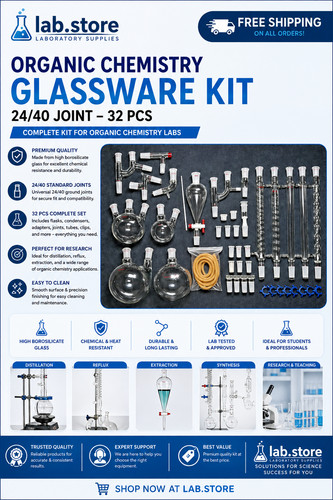 Kit verrerie chimie - de,