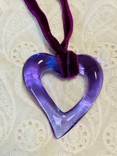 Collier cœur baccarat - collier, de
