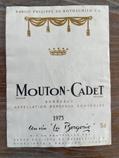 Étiquette Château Mouton