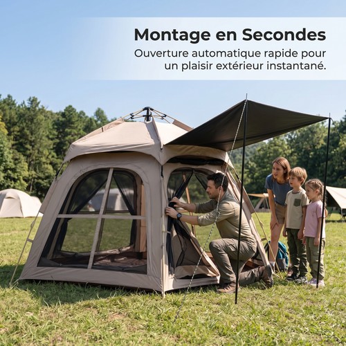 Abri instantané camping - de,
