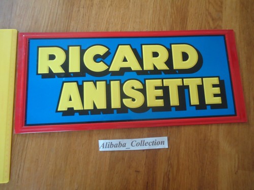 Plaque tole ricard - ricard, anisette