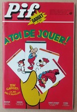 --- PIF GADGET (353). AVEC LE JEU DES 7 FAMILLES --- 1973