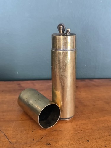 Ancien briquet laiton - ancien,