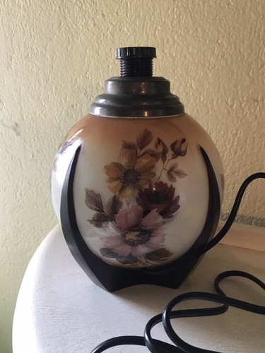 Superbe pied lampe verre - pied,