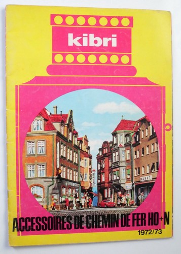 Kibri catalogue 1972 decors - 1972/73,