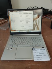 💻 PC Portable Acer Swift SF313-52 i7 1065G7/16Go RAM/512Go SSD/Windows 11/13.5"