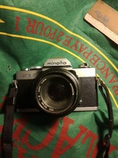 appareil photo argentique Reflex Minolta SG9 Avec Son Objectif 