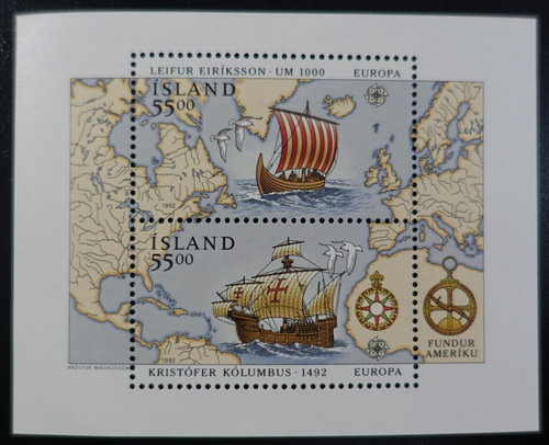 Timbres islande europa - europa,