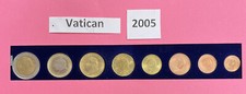 Série de 8 pièces  Vatican