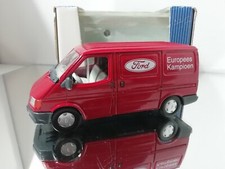 Promo Schabak Ford Transit European Champion en rouge au 1:35 en boîte