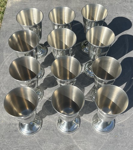 Verres étain les - 12, en