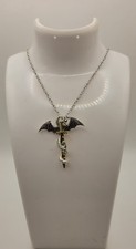 COLLIER EPEE DORE  DRAGON