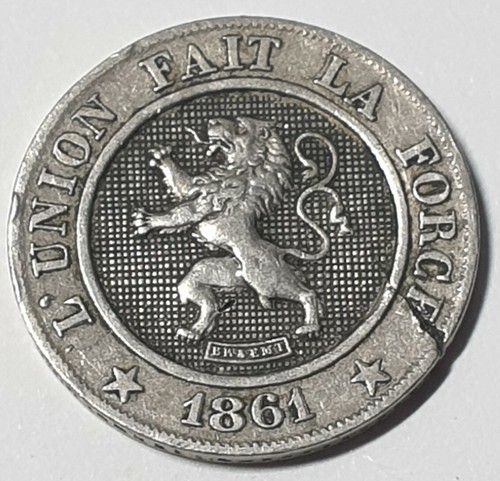 Belgique fautée centimes - fautée, 10