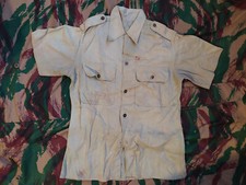 Guerre d'Indochine : chemise de supplétif indochinois dans les Troupes coloniale