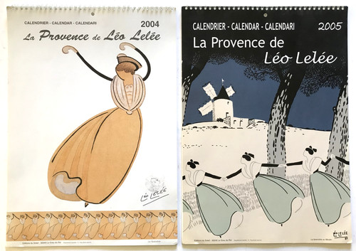 Lot grands calendriers - de,