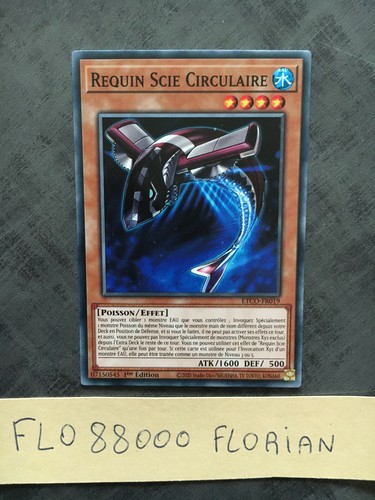 Yugioh requin scie circulaire - requin,