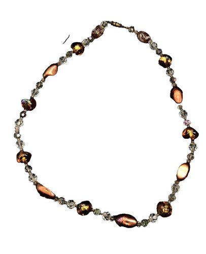 Collier vintage pierres - collier, dures