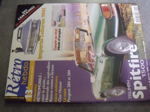 Revue retro hebdo n 50 - µ?,