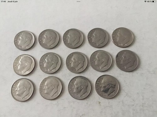 Usa pièces one dime - ,