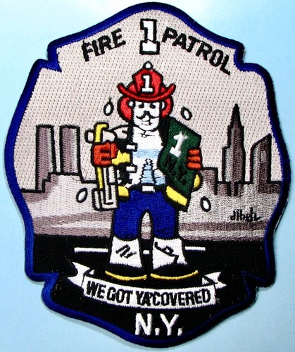 Fdny fire dept squad patch - fdny,
