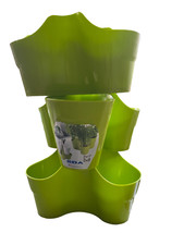 LOT 3 FONTAINE SPIRALE A AROMATE HERBE TOUR POT DE FLEUR FRAISE CUISINE 3 ÉTAGES