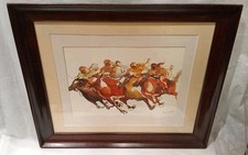 TABLEAU ANCIEN AQUARELLE