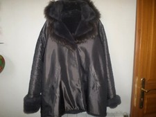superbe veste longue fourrée