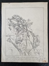 Louis John Endres Maroc Dessin au fusain sur papier tableau peinture cote Tizi