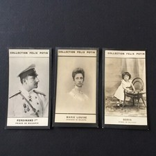 3 Photos Bulgarie Prince Ferdinand 1er Princesse Marie Louise Boris Fin XIXè