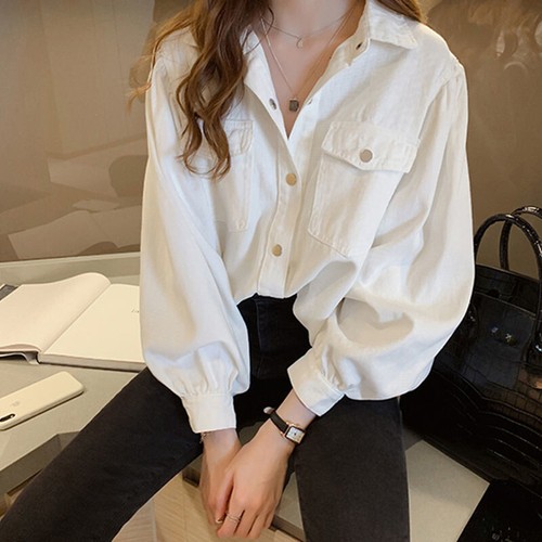 Femme jeans manteau bouton bas - femme,