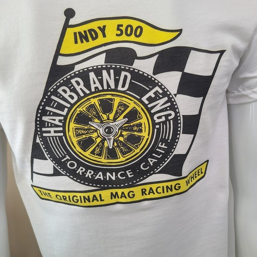 Vintage race shirt halibrand - vintage, t-shirt
