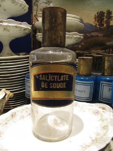 Ancien grand pot pharmacie - ancien,