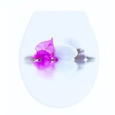 Abattant WC PP Borneo Blanc &