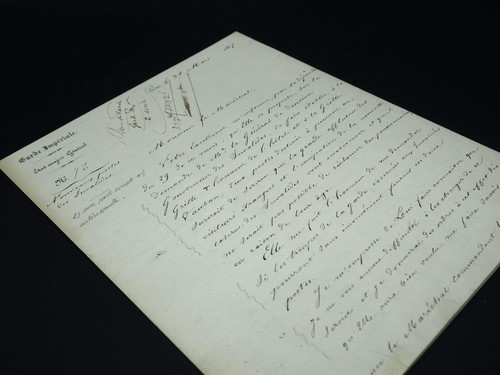 Garde imperiale lettre - garde,