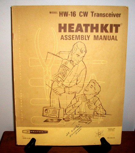 Original manual for heathkit - manual,